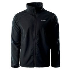 Męska Kurtka Soft Shell Derai. Czarne kurtki softshell Hi-tec, m, bez wzorów, z softshellu, bez kaptura. Za 159.99 zł.