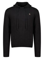 Geographical Norway Sweter "Flicker" w kolorze czarnym rozmiar: XXL. Czarne swetry nierozpinane Geographical Norway, xxl, bez wzorów, z bawełny, bez kołnierzyka, bez ramiączek. Za 121.80 zł.