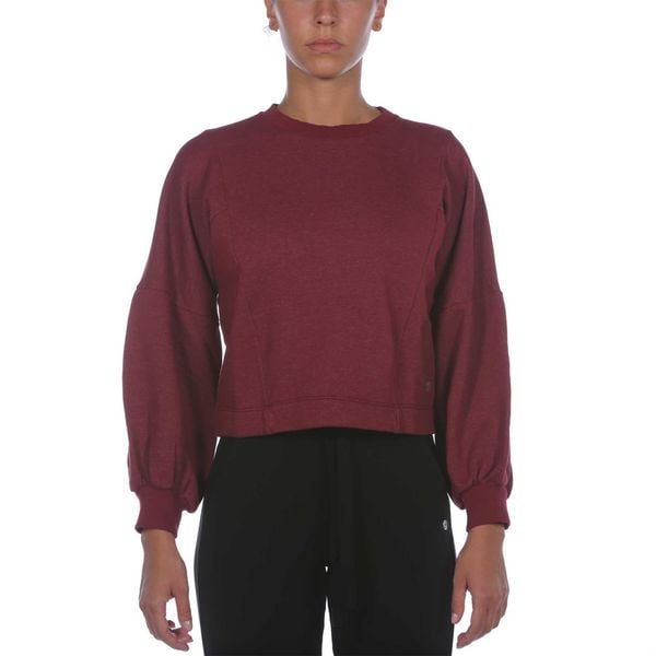 Bluza Z Balonowymi Rękawami Deha Czerwona Damskie. Czerwone espadryle DEHA, bez wzorów, z bawełny, z okrągłym noskiem, bez obcasa, bez zapięcia. Za 268.99 zł.