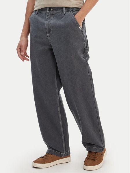 Quiksilver Jeansy Mercury Straight Out EQYNP03325 Szary Wide Leg. Szare jeansy Quiksilver, m. Za 178.99 zł.
