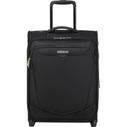 Walizka na 2 kółkach American Tourister SummerRide S. Czarne walizki American Tourister, bez wzorów, z materiału. Za 510.70 zł.