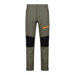 Spodnie męskie turystyczne CMP 30A1477. Zielone spodnie materiałowe CMP, na co dzień, na lato, m, bez wzorów, sportowe. Za 349.99 zł.