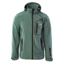 Męska Kurtka Soft Shell Nils. Zielone kurtki Hi-tec, l, bez wzorów, bez kaptura. Za 267.99 zł.