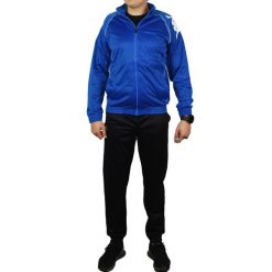 Dres sportowy męski Kappa Ephraim. Niebieskie komplety dresowe Kappa, m, bez wzorów, z dresówki, bez ramiączek. Za 149.99 zł.