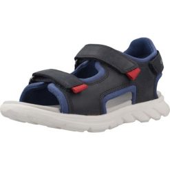 Sandały Geox Model J Sandal Airadyum Bo Kolor Niebieski. Niebieskie sandały Geox, z syntetyku, bez zapięcia. Za 219.99 zł.