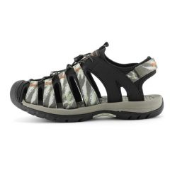 Sandały męskie turystyczne z zakrytym noskiem Alpine Pro Korem. Czarne sandały Alpine Pro, bez zapięcia. W wyprzedaży za 299.00 zł.