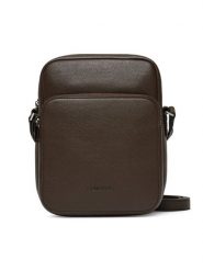 Calvin Klein Saszetka Micro Pebble Crossbody S LV04D3076G Brązowy. Brązowe saszetki i nerki CALVIN KLEIN, bez wzorów, ze skóry. Za 439.99 zł.