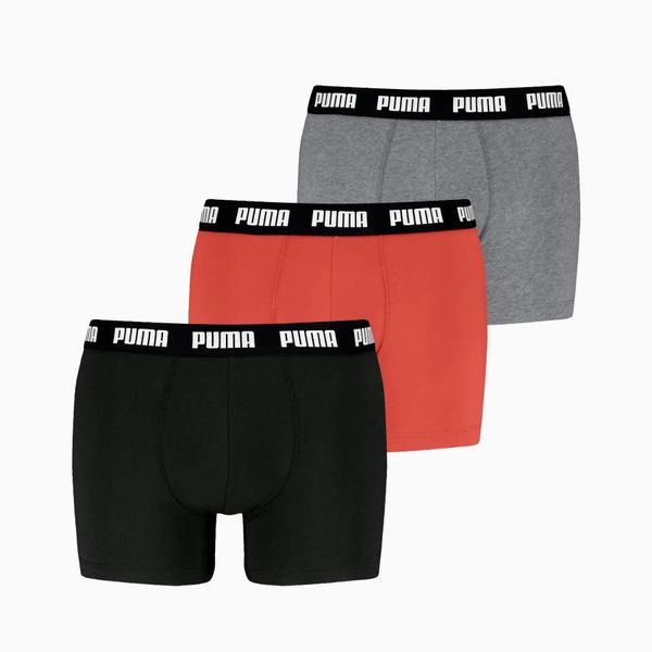 Bokserki męskie Puma EVERYDAY 3-PACK 93832711. Bokserki Puma, m, bez wzorów, z bawełny. Za 145.97 zł.