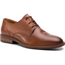 Półbuty TOMMY HILFIGER - Essential Leather Mix Shoe FM0FM02100 Cognac 606. Eleganckie półbuty marki Tommy Hilfiger. Za 699.00 zł.