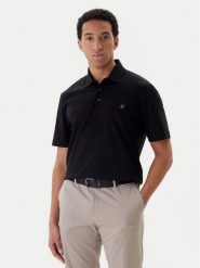 BOSS Polo Parris 50555829 Czarny Regular Fit. Czarne koszulki polo Boss, m, bez wzorów, z bawełny, bez kołnierzyka, bez ramiączek. Za 599.99 zł.