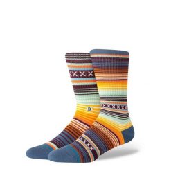 Skarpety Stance Curren ST Crew. Brązowe skarpety Stance, bez wzorów. Za 51.99 zł.