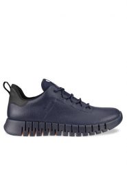 ECCO Sneakersy Gruuv M 52522401303 Granatowy. Niebieskie buty sportowe casual ecco, bez wzorów, ze skóry, bez zapięcia. Za 849.99 zł.