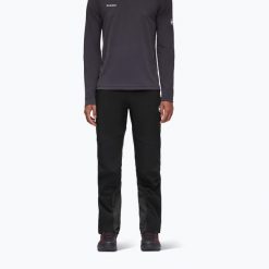 Spodnie skiturowe męskie Mammut Aenergy SO Hybrid. Czarne spodnie narciarskie i snowboardowe Mammut, m, bez wzorów, narciarskie. Za 499.99 zł.