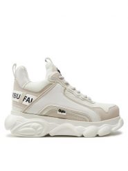 Buffalo Sneakersy Cld Chai 1410025 Biały. Białe buty sportowe casual Buffalo, bez wzorów, z materiału, bez zapięcia. Za 339.99 zł.