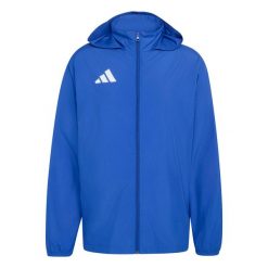 Kurtka adidas Entrada26. Białe kurtki Adidas, na zimę, l, bez wzorów, z materiału, z kapturem. Za 125.99 zł.