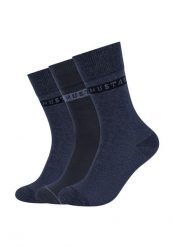 3 pack Męskie Skarpety MUSTANG jeans mix MU31039 – 5703. Skarpety Mustang, bez wzorów, z jeansu. Za 69.99 zł.