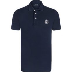 Koszulka polo "Links" w kolorze granatowym. Koszulki polo marki Sir Raymond Tailor. W wyprzedaży za 173.95 zł.