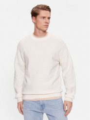 Hugo Sweter Sonderson 50500007 Beżowy Regular Fit. Brązowe swetry rozpinane Hugo, m, bez wzorów, z bawełny, bez kołnierzyka, bez ramiączek. Za 839.99 zł.