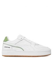 Puma Sneakersy Mapf1 Amg Ca Pro 307855 01 Biały. Białe buty sportowe casual Puma, bez wzorów, ze skóry, bez zapięcia. Za 399.99 zł.