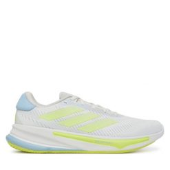 Buty do biegania adidas. Białe buty do biegania Adidas, bez wzorów, bez zapięcia, do biegania. Za 289.99 zł.