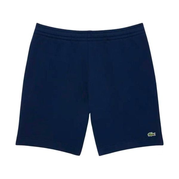 Szorty sportowe Lacoste z bawełny w kolorze granatowym. Niebieskie krótkie spodenki sportowe LACOSTE, m, bez wzorów, z bawełny. Za 403.75 zł.