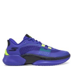 Buty do koszykówki Skechers. Niebieskie buty do koszykówki Skechers, bez zapięcia, do koszykówki. Za 369.99 zł.