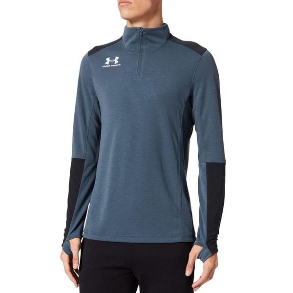 Bluza treningowa męska Under Armour Accelerate Premier. Szare bluzy bez kaptura Under Armour, m, bez wzorów, z poliesteru, bez kaptura. Za 172.70 zł.