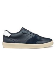 Geox Skórzane sneakersy "Affile" w kolorze granatowym rozmiar: 40. Niebieskie buty sportowe casual Geox, bez wzorów, bez zapięcia. Za 242.13 zł.