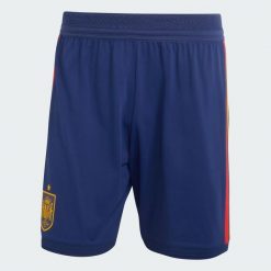 Szorty domowe Hiszpania 26 Authentic. Niebieskie szorty Adidas, bez wzorów, sportowe. Za 239.00 zł.