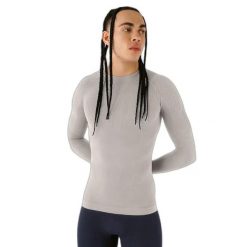 Koszulka kompresyjna z długim rękawem Bauerfeind Sports. Szare odzież kompresyjna BAUERFEIND, m, bez wzorów, ze skóry, na fitness i siłownię. Za 554.00 zł.