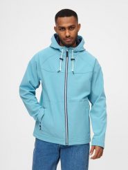 Derbe Kurtka przeciwdeszczowa w kolorze błękitnym rozmiar: S. Niebieskie kurtki outdoor i hardshell Derbe, s, bez wzorów, bez kaptura. Za 179.64 zł.