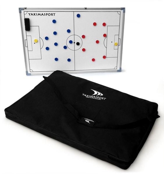 Torba na tablicę trenerską Yakimasport 60x90 cm. Białe torby na ramię YAKIMASPORT, bez wzorów, na ramię, małe, bez dodatków. Za 99.00 zł.