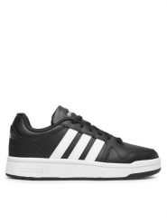 Adidas Sneakersy Postmove H00460 Czarny. Czarne buty sportowe casual Adidas, bez wzorów, ze skóry, bez zapięcia. Za 379.99 zł.