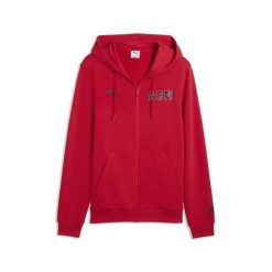 Męska kurtka dresowa z kapturem AC Milan FtblCulture PUMA. Czarne kurtki Puma, m, bez wzorów, z dresówki, z kapturem, do biegania. Za 299.00 zł.