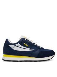 Fila Sneakersy Hypert FFM0380 53312 Granatowy. Niebieskie buty sportowe casual Fila, bez wzorów, z materiału, bez zapięcia. Za 169.99 zł.