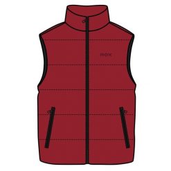 Kamizelka Rox R-nevis czerwona. Czerwone kurtki przeciwdeszczowe ROXON, m, bez wzorów, z puchu, bez kaptura. Za 198.99 zł.