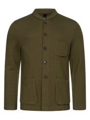 Super.natural Kurtka koszulowa "Elitz" w kolorze oliwkowym rozmiar: L. Brązowe kurtki super.natural, l, bez wzorów, z wełny, bez kaptura. Za 304.99 zł.