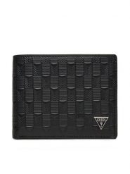 Guess Portfel SMMADL LEA20 Czarny. Czarne portfele Guess, z aplikacjami, ze skóry. Za 319.99 zł.