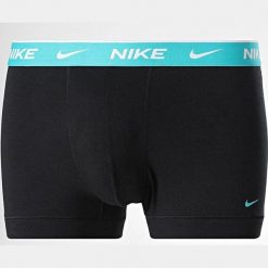 Bokserki Nike Trunk 3-pak KE1284 JWS Czarny. Czarne bokserki Nike, m, bez wzorów. Za 177.62 zł.