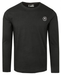 Koszulka z Długim Rękawem (Longsleeve) - Pako Jeans - Napis Na Rękawie - Grafit. Szare bluzki z długim rękawem Pako Jeans, l, bez wzorów, z bawełny, bez kołnierzyka, bez ramiączek. Za 145.00 zł.