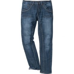 Dżinsy Regular Fit Straight bonprix ciemnoniebieski "stone used". Jeansy bonprix. Za 59.99 zł.