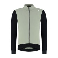 Koszulka rowerowa męska Rogelli Distance II z długim rękawem. Czarne bluzy Rogelli, m, bez wzorów, ze skóry, bez kaptura. Za 367.00 zł.
