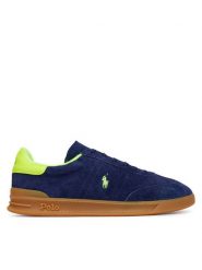 Polo Ralph Lauren Sneakersy Hrt Aera Pp Sk Ltl 809P06951002 Granatowy. Niebieskie buty sportowe casual Polo Ralph Lauren, z aplikacjami, ze skóry, bez zapięcia. Za 599.99 zł.