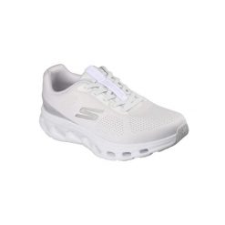 Buty SKECHERS GO WALK GLIDE STEP 2.0 Biały. Białe buty do biegania Skechers, bez wzorów, z tkaniny, bez zapięcia, do biegania, skechers sport. Za 350.99 zł.
