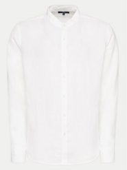 La Martina Koszula YMC035 TL319 Biały Regular Fit. Białe koszule La Martina, m, bez wzorów, ze lnu, bez kołnierzyka, bez ramiączek. Za 469.99 zł.