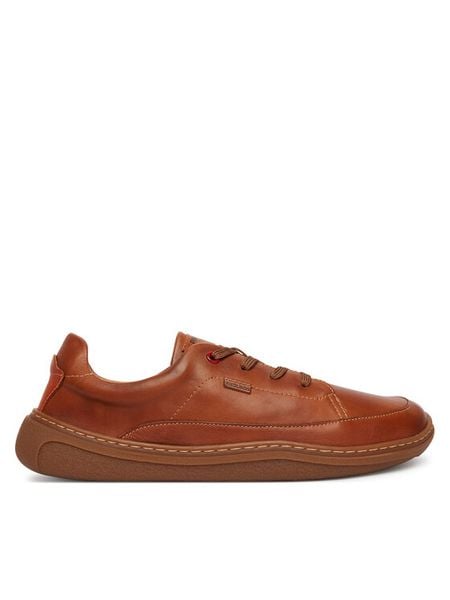 Pikolinos Półbuty Barefoot Aranjuez U9F-4285C1 Brązowy. Brązowe eleganckie półbuty Pikolinos, bez wzorów, ze skóry, bez obcasa, bez zapięcia. Za 496.99 zł.