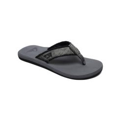 Klapki japonki męskie Quiksilver Monkey. Szare klapki Quiksilver, z tkaniny. Za 114.99 zł.
