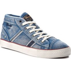 Sneakersy WRANGLER - Starry Mid Denim WM181032 Lt.Blue 12. Buty sportowe casual marki Wrangler. W wyprzedaży za 199.00 zł.