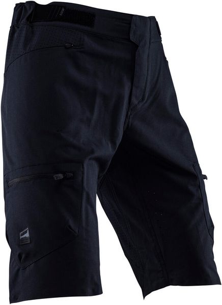 Spodenki rowerowe LEATT Shorts MTB Enduro 2.0. Czarne spodenki rowerowe LEATT, m, bez wzorów, z materiału, rowerowe. Za 329.99 zł.