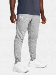 Under Armour Spodnie dresowe Ua Rival Terry Jogger 1380843-011 Szary Fitted Fit. Szare joggery i bojówki Under Armour, l, bez wzorów, z bawełny, sportowe. Za 119.99 zł.